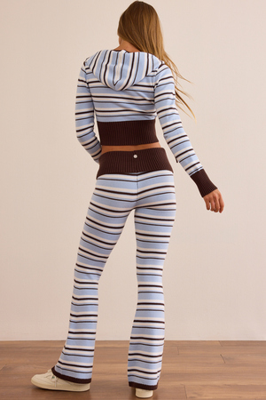 Sprint Stripe Fold Over Pant - Altar'd State - 