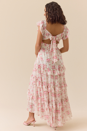 Korah Floral Maxi Dress - Altar'd State - 