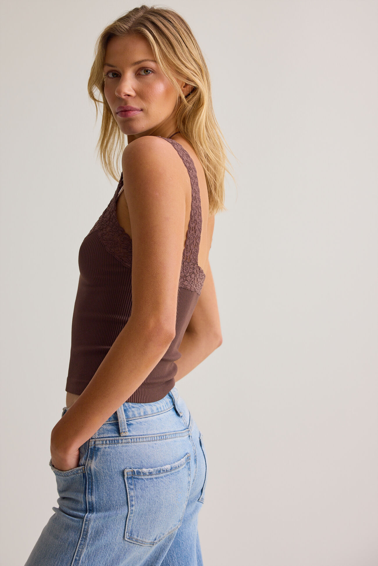 Harley Lace Trim Cami