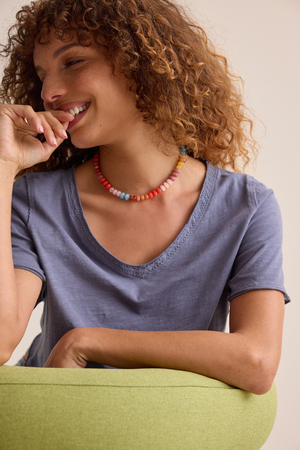 Fiesta Beaded Choker - Altar'd State - 