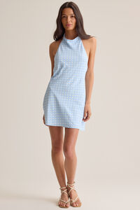 Serafina Polka Dot Mini Dress Detail 3 - Altar'd State