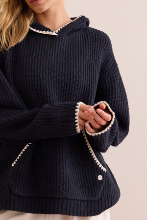 Weekend Wander Knit Hoodie - Altar'd State - 