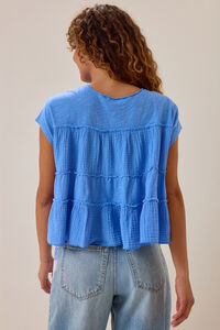 Mara Tiered Babydoll Top Detail 4 - Altar'd State