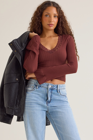 Kayda Lace Top - Altar'd State - 