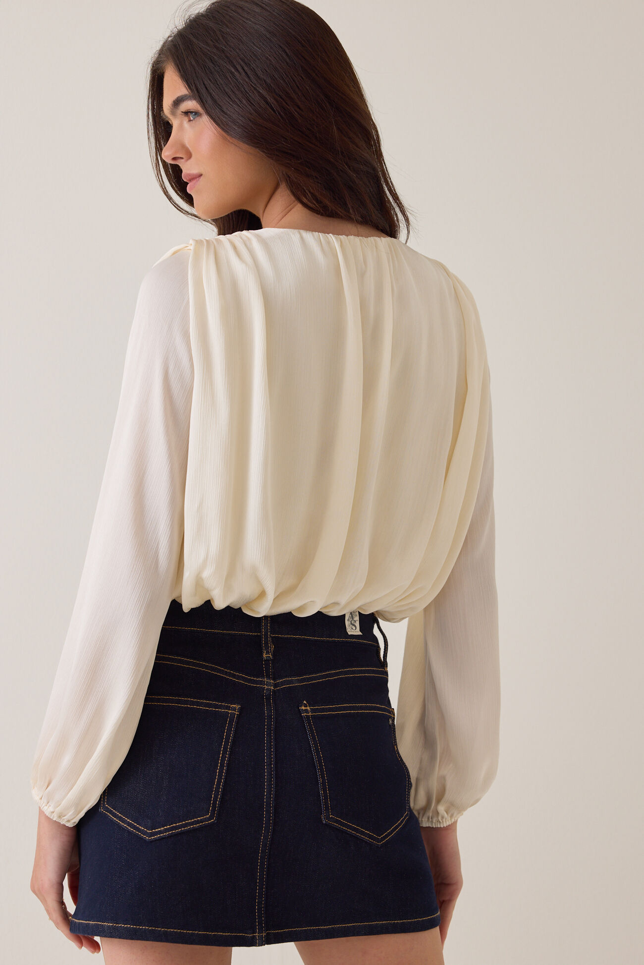 Bennett Bubble Hem Top