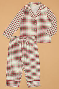 Holiday Cheer Gingham Pajama Set - Altar'd State
