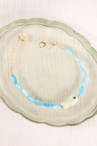 Turq Coastal Fish Charm Bracelet - Altar'd State