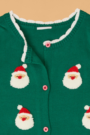 Santa Scallop Cardigan - Altar'd State - 