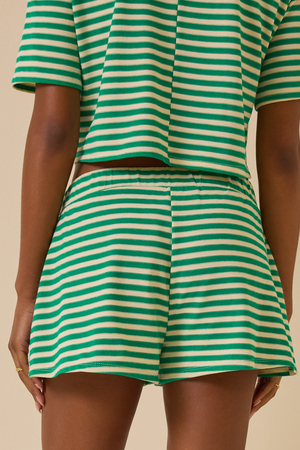 Nyra Stripe Relaxed Short - Altar'd State - 