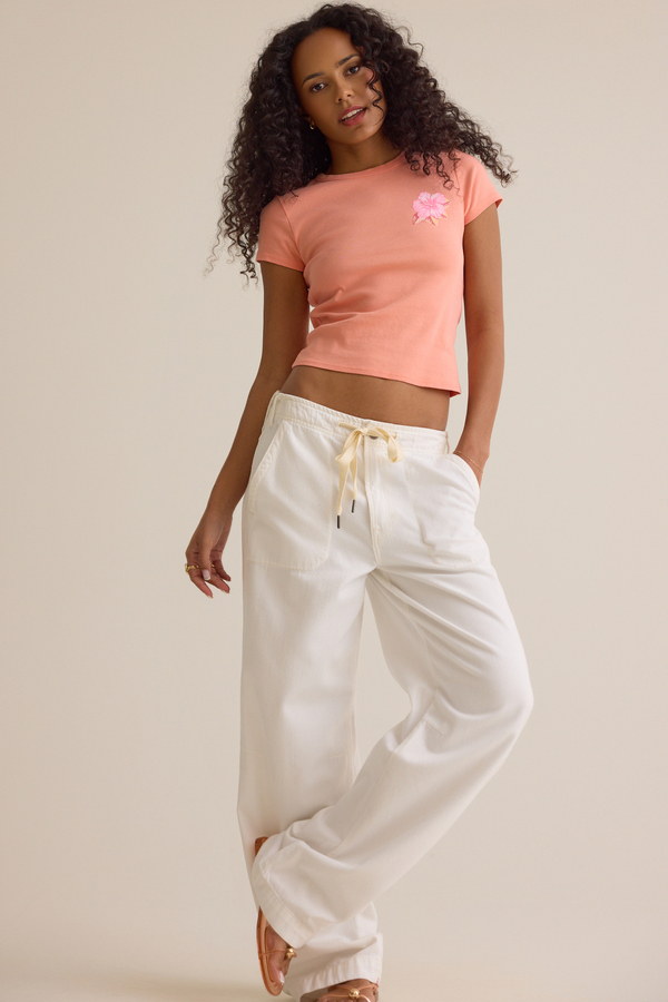 Island Girl Baby Tee Detail 3 - Altar'd State