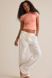 Island Girl Baby Tee Detail 3 - Altar'd State