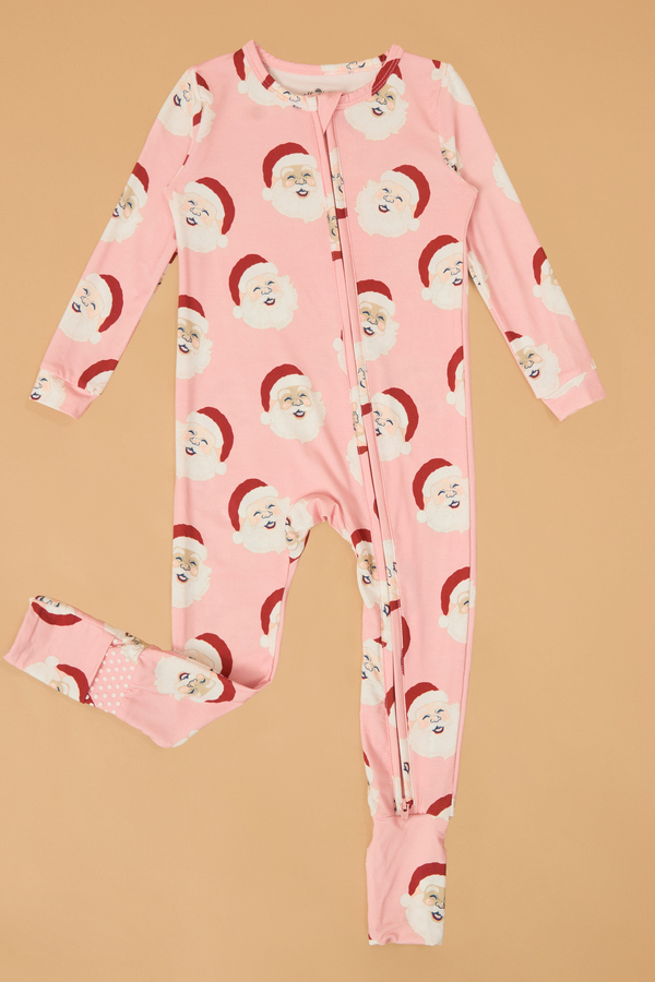 Smiley Santa Convertible Romper Detail 2 - Altar'd State