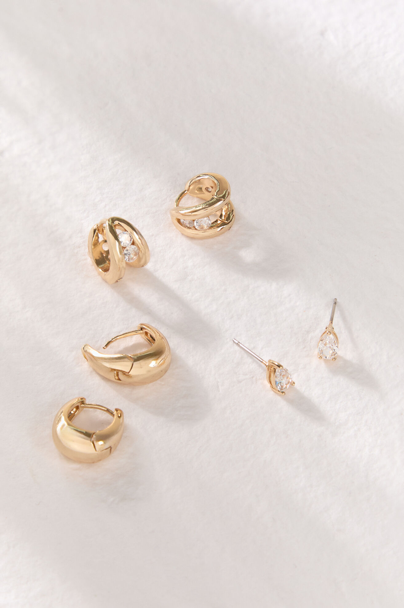 18k Gold Marlowe Hoop Trio