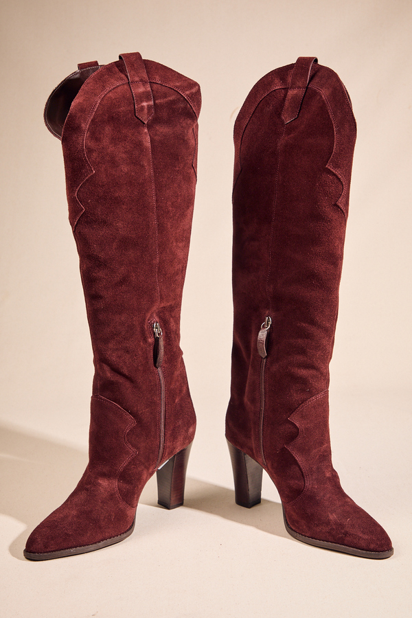 Miller Up Boot by Schutz Detail 2 - Altar'd State