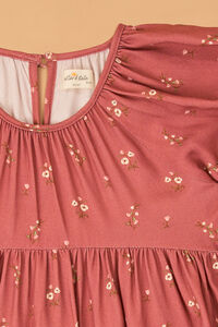 Haley Floral Toddler Dress Detail 5 - Altar'd State