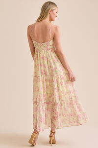 Kezia Floral Maxi Dress Detail 4 - Altar'd State