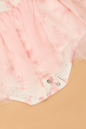 Angelica Smocked Ballerina Bubble - Altar'd State