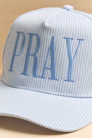 Striped Pray Trucker Hat - Altar'd State
