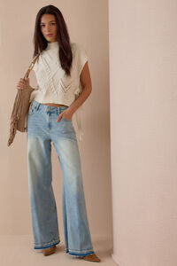 Jess Short Sleeve Sweater Detail 3 - Altar'd State