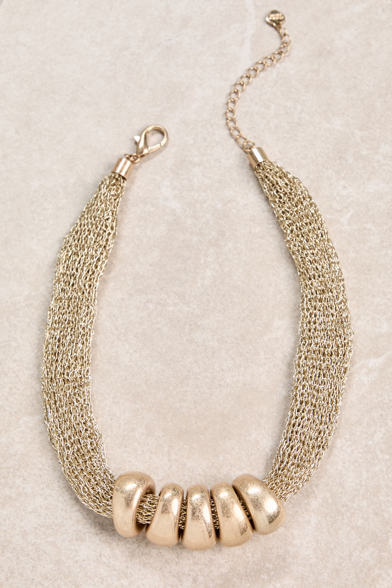 Harlow Mesh Statement Necklace