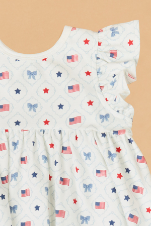 Americana Lattice Dress - Altar'd State - 