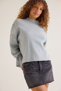 Cecile Tunic Sweater Detail 4 - Altar'd State