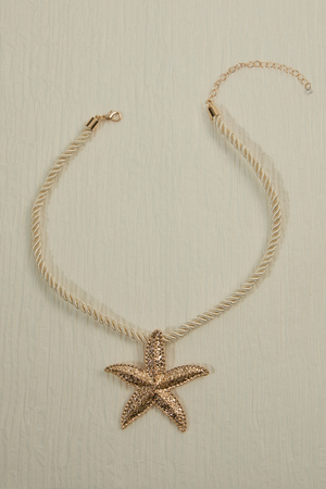 Starfish Rope Necklace - Altar'd State - 