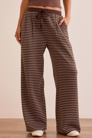 Fine Line Stripe Pant - Altar'd State - 