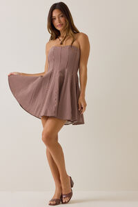Bryn Strapless Mini Dress - Altar'd State