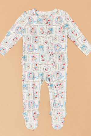 Finley Floral Patchwork Footie - Altar'd State - 