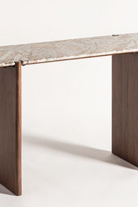 Moss Wood Console/Desk Detail 3 - Altar'd State
