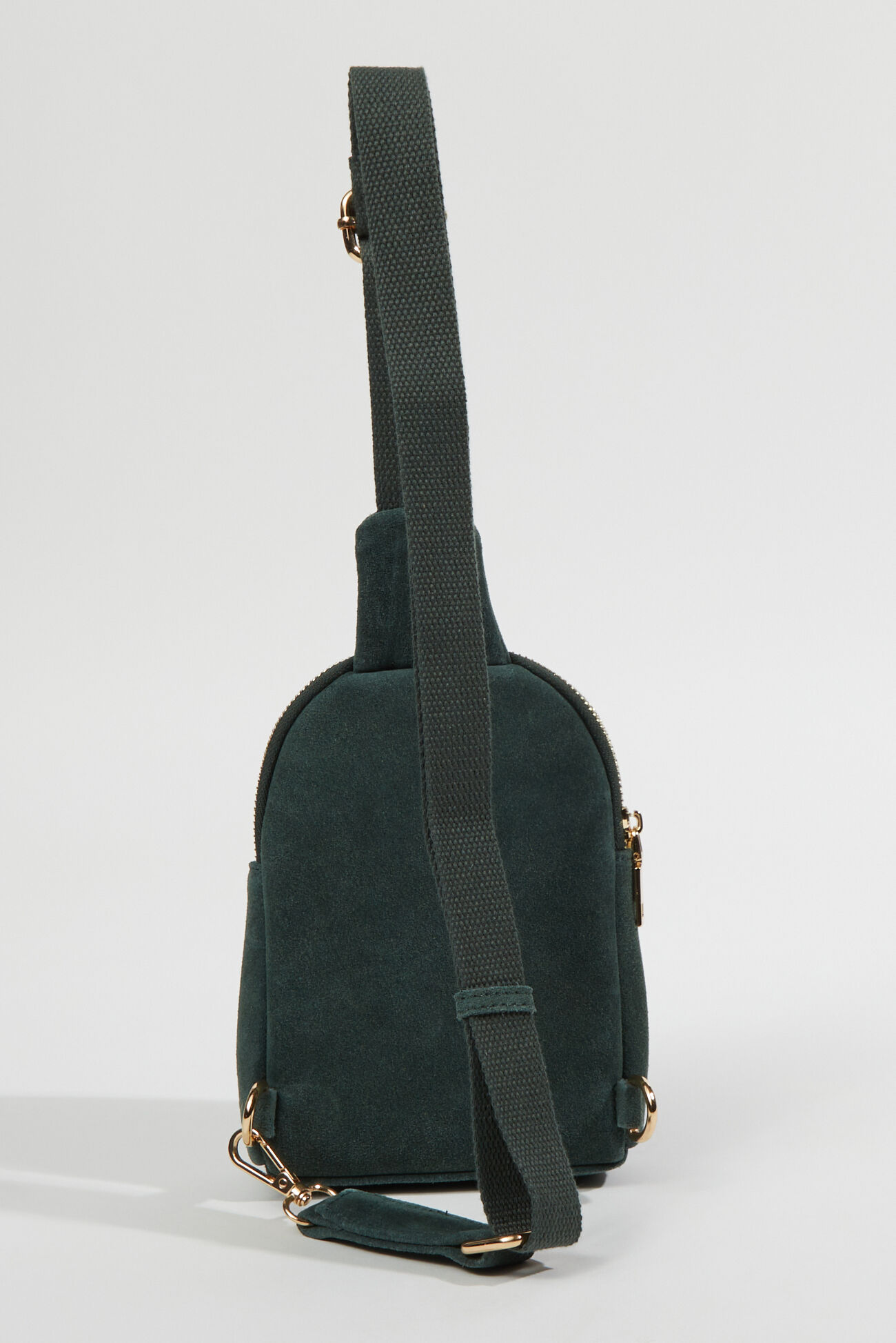 Mini Suede Crossbody Sling Bag