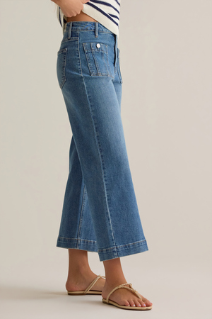 Carly Wide Leg Jeans - Altar'd State - 