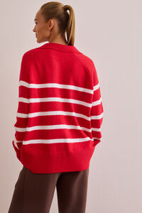 Row Collared Pullover Detail 4 - Altar'd State