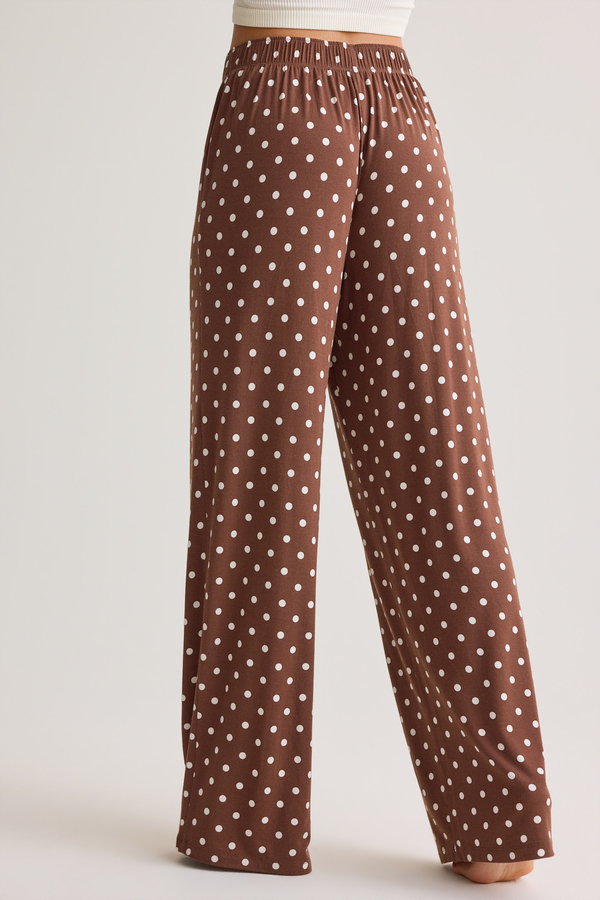 Charlotte Polka Dot Lounge Pants Detail 5 - Altar'd State