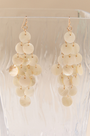 Moonlit Shore Shell Earrings - Altar'd State - 