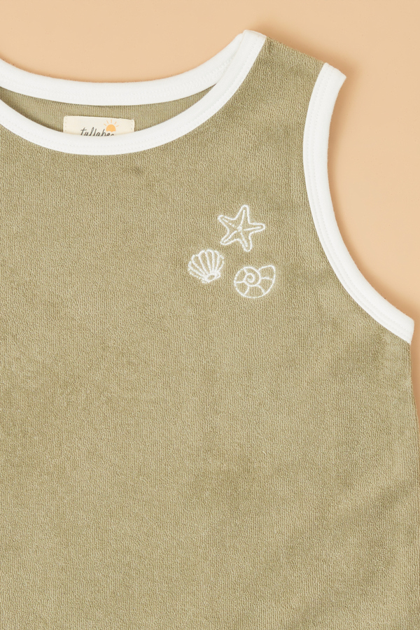 Terry Seashell Short Set Detail 4 - Altar'd State