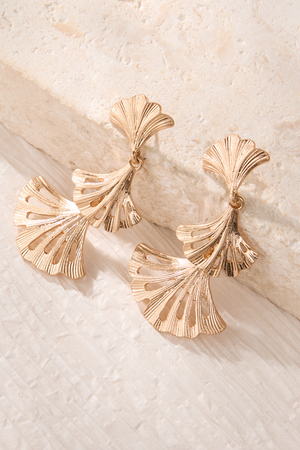 Golden Ginkgo Dangles - Altar'd State - 
