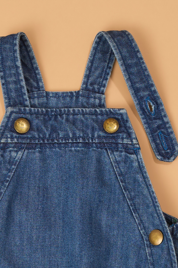 Scout Denim Cargo Overalls Detail 2 - Altar'd State