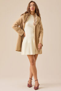 Freyda Faux Fur Collar Jacket Detail 4 - Altar'd State