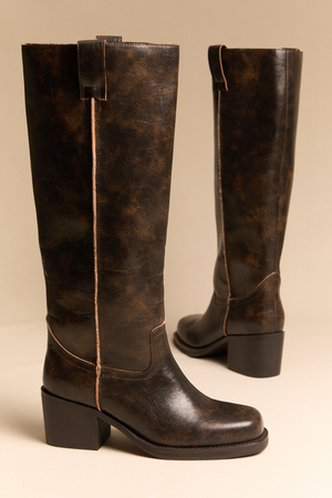 Zadie Leather Riding Boot - Altar'd State - 