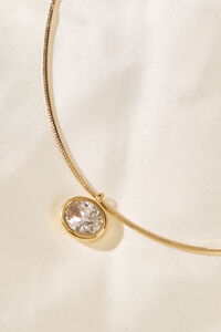 Oval Charm Necklace Detail 4 - Altar'd State