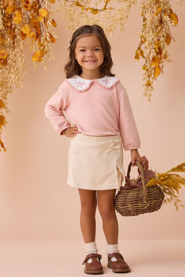 Colette Cross-Stitch Bow Sweater - Altar'd State