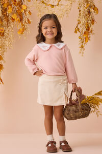 Colette Cross-Stitch Bow Sweater - Altar'd State