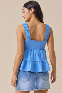 Shelby Tiered Babydoll Tank Detail 3 - Altar'd State