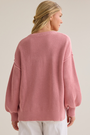 Maeve Mama Topstitch Sweater - Altar'd State - 