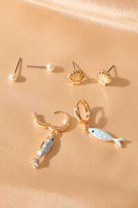 Mermaid&rsquo;s Pick Earring Set Detail 2 - Altar'd State