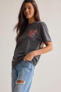 Riley Green Oversize Tee Detail 4 - Altar'd State