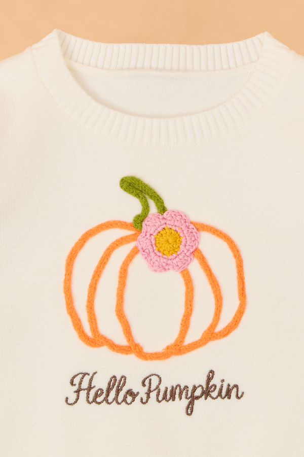Hello Pumpkin Sweater & Jeans Detail 3 - Altar'd State