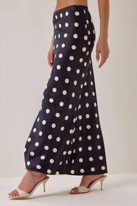 Nancie Polka Dot Maxi Skirt Detail 3 - Altar'd State